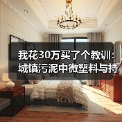 我花30万买了个教训：城镇污泥中微塑料与持久性有机污染物去除的3个致命误区