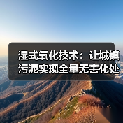 湿式氧化技术：让城镇污泥实现全量无害化处置