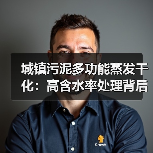 城镇污泥多功能蒸发干化：高含水率处理背后的真实逻辑（图2）