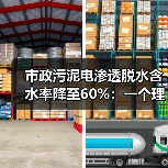市政污泥电渗透脱水含水率降至60%：一个理性推演