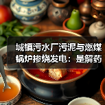 城镇污水厂污泥与燃煤锅炉掺烧发电：是解药还是鸡肋？（图3）
