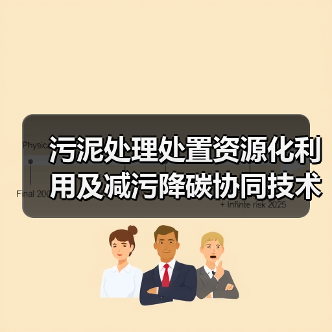 污泥处理处置资源化利用及减污降碳协同技术：一个反常识的观察