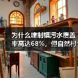 为什么建制镇污水覆盖率高达68%，但自然村却不到35%？（图4）