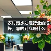 农村污水处理行业的增长，靠的到底是什么（图3）