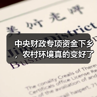 中央财政专项资金下乡，农村环境真的变好了吗？（图2）