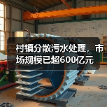 村镇分散污水处理，市场规模已超600亿元（图2）
