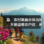 靠，农村黑臭水体治理，不是逼着农户改，是让他们想改（图3）