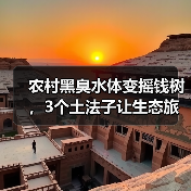 农村黑臭水体变摇钱树，3个土法子让生态旅游带钱进村（图3）