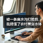 被一条臭水沟打脸后，我搞懂了农村黑臭水体生态环境导向开发EOD项目反哺治理投入