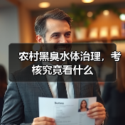 农村黑臭水体治理，考核究竟看什么（图2）