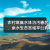 农村黑臭水体治污惠民，亲水生态景观平台真的能落地吗？（图3）