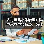 农村黑臭水体治理：浮萍水葫芦和垃圾，为什么打捞是关键？