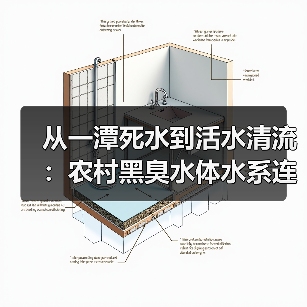 从一潭死水到活水清流：农村黑臭水体水系连通如何增强水体流动性与通透性（图4）