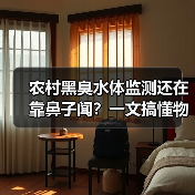 农村黑臭水体监测还在靠鼻子闻？一文搞懂物联网水质预警防控系统
