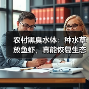 农村黑臭水体：种水草放鱼虾，真能恢复生态？我告诉你真相（图4）