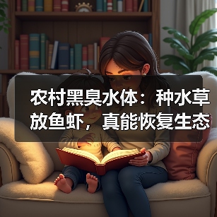 农村黑臭水体：种水草放鱼虾，真能恢复生态？我告诉你真相