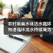 农村黑臭水体活水循环微速循环流水持续高效净化，你真的会玩吗？（图4）