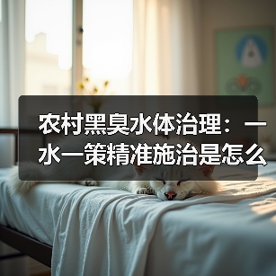 农村黑臭水体治理：一水一策精准施治是怎么回事（图2）