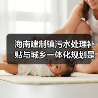 海南建制镇污水处理补贴与城乡一体化规划是怎么回事（图3）