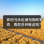 农村污水处理与厕所革命，真能合并推进吗？（图4）