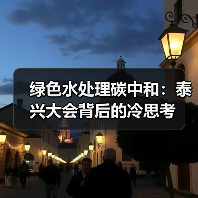 绿色水处理碳中和：泰兴大会背后的冷思考（图3）