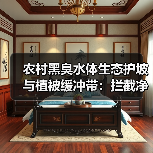 农村黑臭水体生态护坡与植被缓冲带：拦截净化的真实效果（图2）