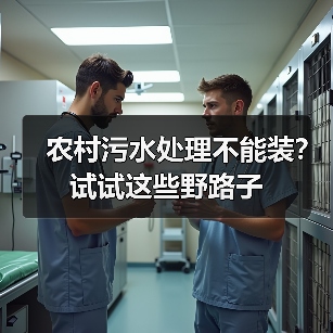 农村污水处理不能装？试试这些野路子