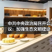 中共中央政治局召开会议：加强生态文明建设 推进绿色低碳发展