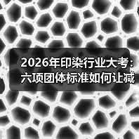 2026年印染行业大考：六项团体标准如何让减污降碳不再“纸上谈兵”？（图4）