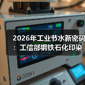 2026年工业节水新密码：工信部钢铁石化印染等13行业百余项涉水技术到底怎么用？