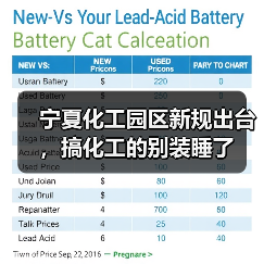 宁夏化工园区新规出台，搞化工的别装睡了（图4）
