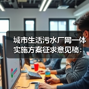 城市生活污水厂网一体实施方案征求意见稿：我看到的三个坑
