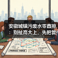 安徽城镇污废水零直排：别扯高大上，先把管网搞明白（图2）