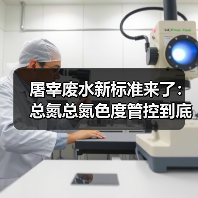 屠宰废水新标准来了：总氮总氮色度管控到底意味着什么？