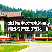 建制镇生活污水处理设施运行管理规范化，别拿红头文件当万能药（图3）