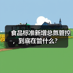 食品标准新增总氮管控，到底在管什么？