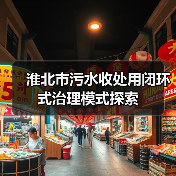 淮北市污水收处用闭环式治理模式探索