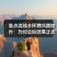 重点流域水环境巩固提升：为何边际效果正递减？