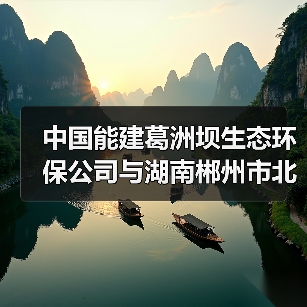 中国能建葛洲坝生态环保公司与湖南郴州市北湖区共商合作（图3）