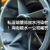 私设暗管排放水污染物！海南陵水一公司被罚！（图3）