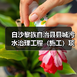 白沙黎族自治县县城污水治理工程（施工）项目正式开工！