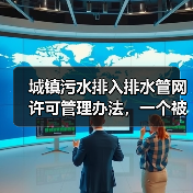 城镇污水排入排水管网许可管理办法，一个被低估的倒逼机制（图4）