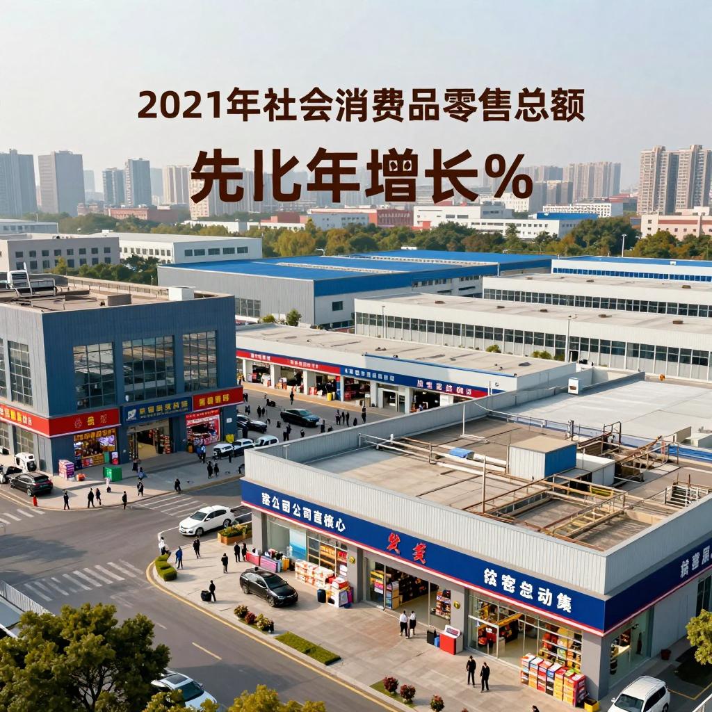 2021年社会消费品零售总额比上年增长12.5%