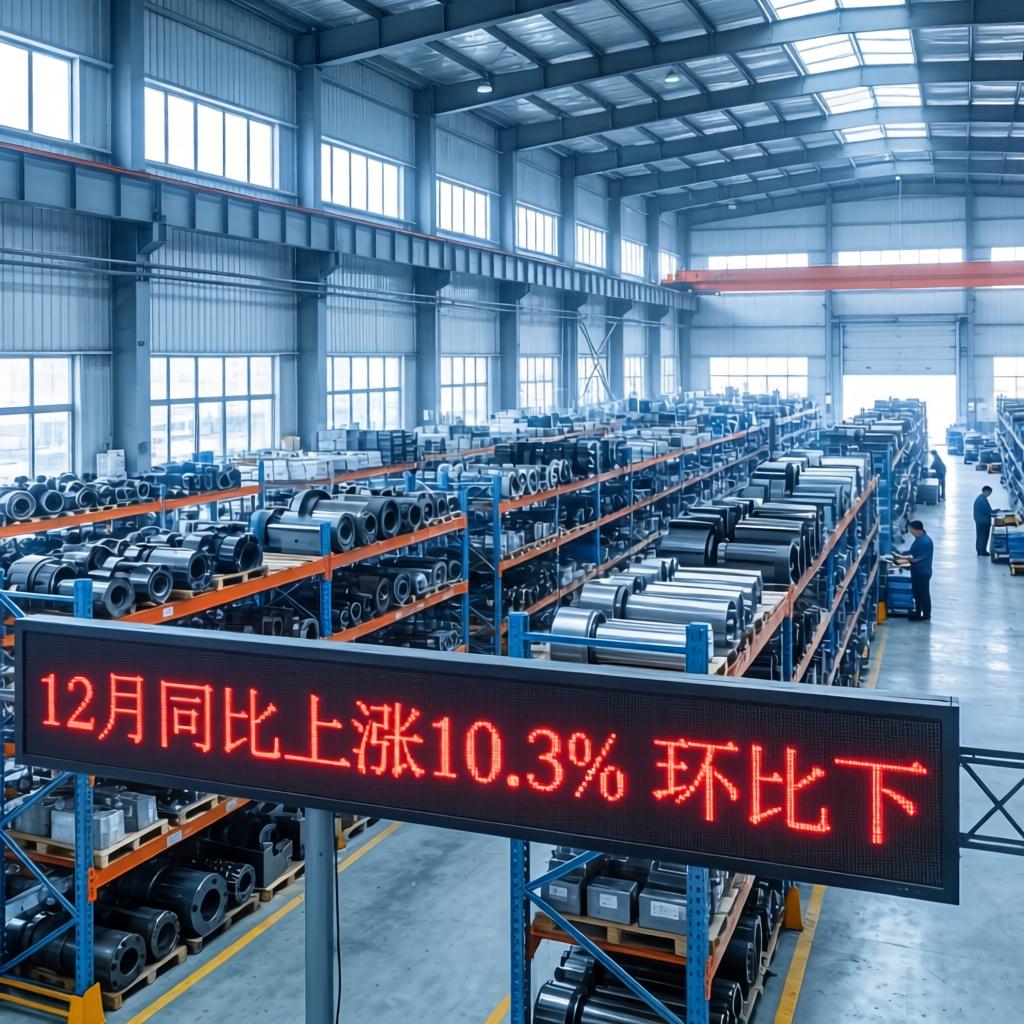 12月PPI同比上涨10.3% 环比下降1.2%