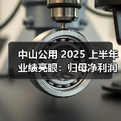 中山公用 2025 上半年业绩亮眼：归母净利润增近 30%，环保水务与固废处理双引擎发力（图3）