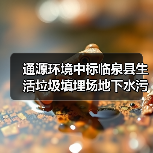 通源环境中标临泉县生活垃圾填埋场地下水污染防控与综合治理工程项目(图2) 通源环境中标临泉县生活垃圾填埋场地下水污染防控与综合治理工程项目(图2)