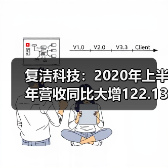 复洁科技：2020年上半年营收同比大增122.13%（图4）