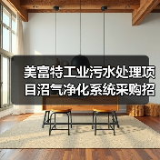 美富特工业污水处理项目沼气净化系统采购招标公示(图2) 美富特工业污水处理项目沼气净化系统采购招标公示(图2)