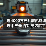 近4000万元!鹏凯环境连中三元 深耕高浓度工业废水处理项目(图3) 近4000万元!鹏凯环境连中三元 深耕高浓度工业废水处理项目(图3)