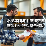 水发集团与中电建交流座谈并进行战略合作协议签署(图2) 水发集团与中电建交流座谈并进行战略合作协议签署(图2)